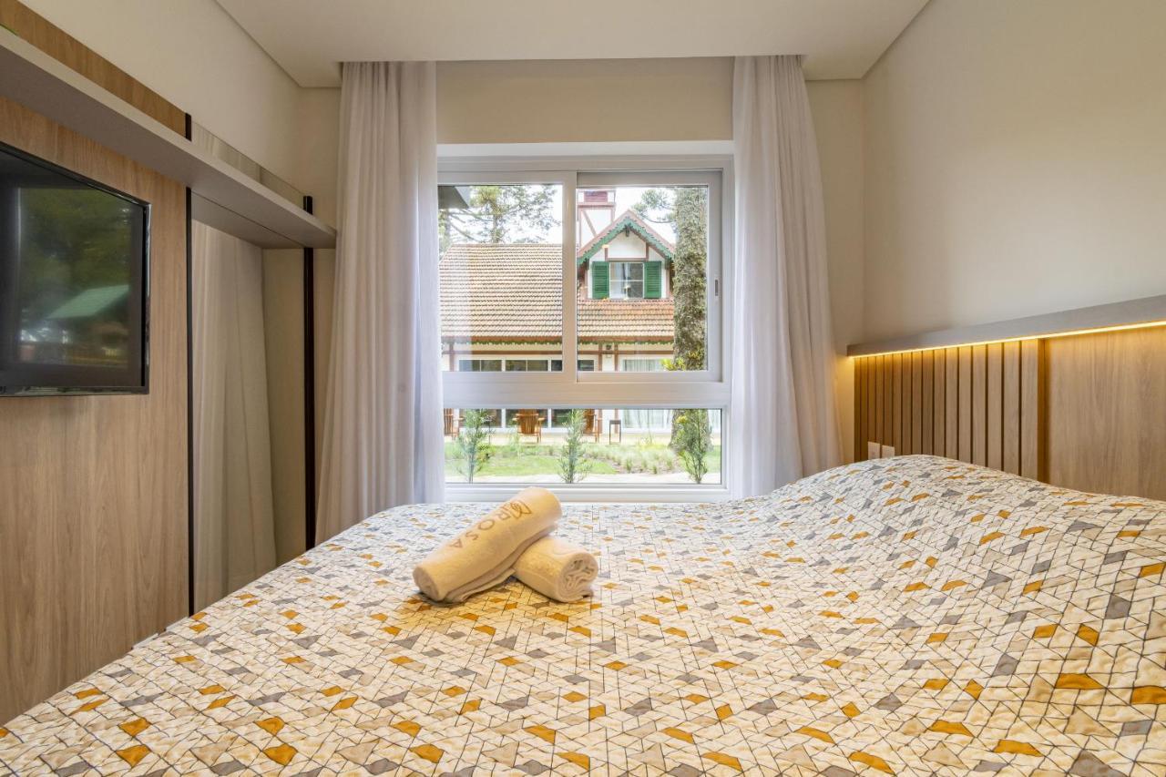 Rosa Edificio Bav Apartment Gramado Luaran gambar