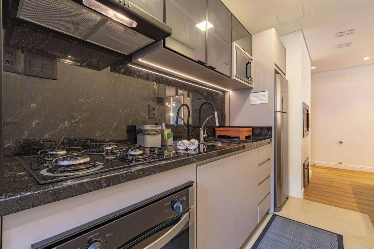 Rosa Edificio Bav Apartment Gramado Luaran gambar