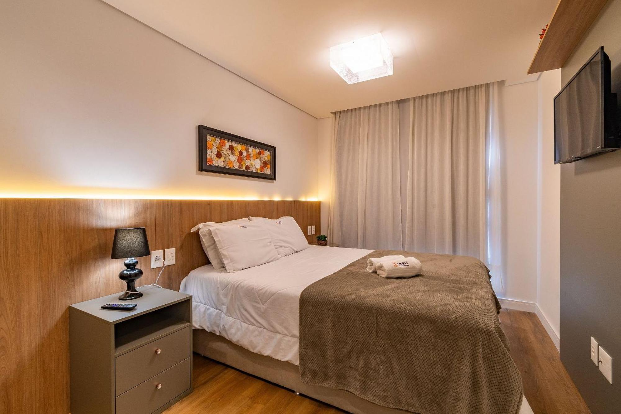 Rosa Edificio Bav Apartment Gramado Luaran gambar