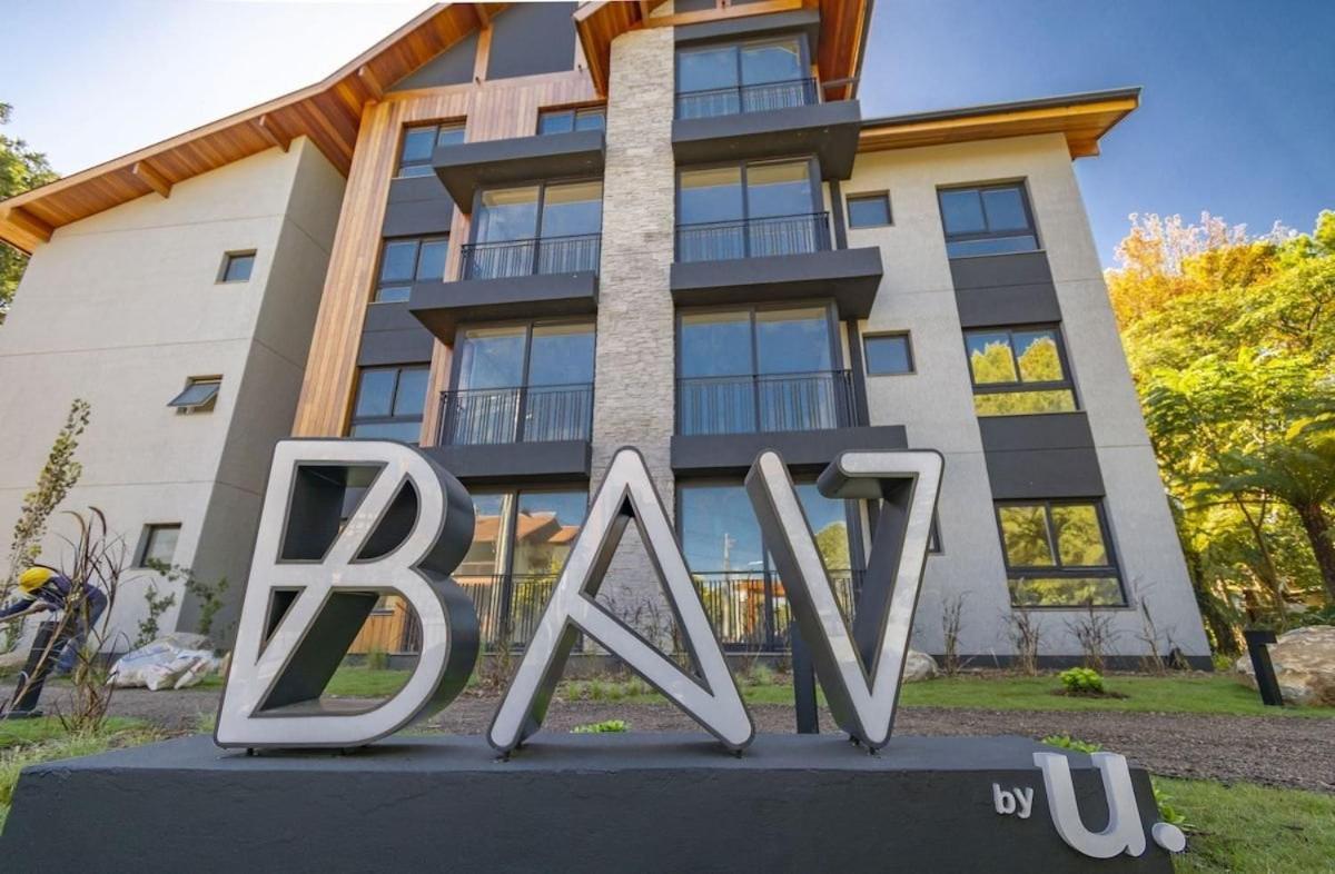 Rosa Edificio Bav Apartment Gramado Luaran gambar