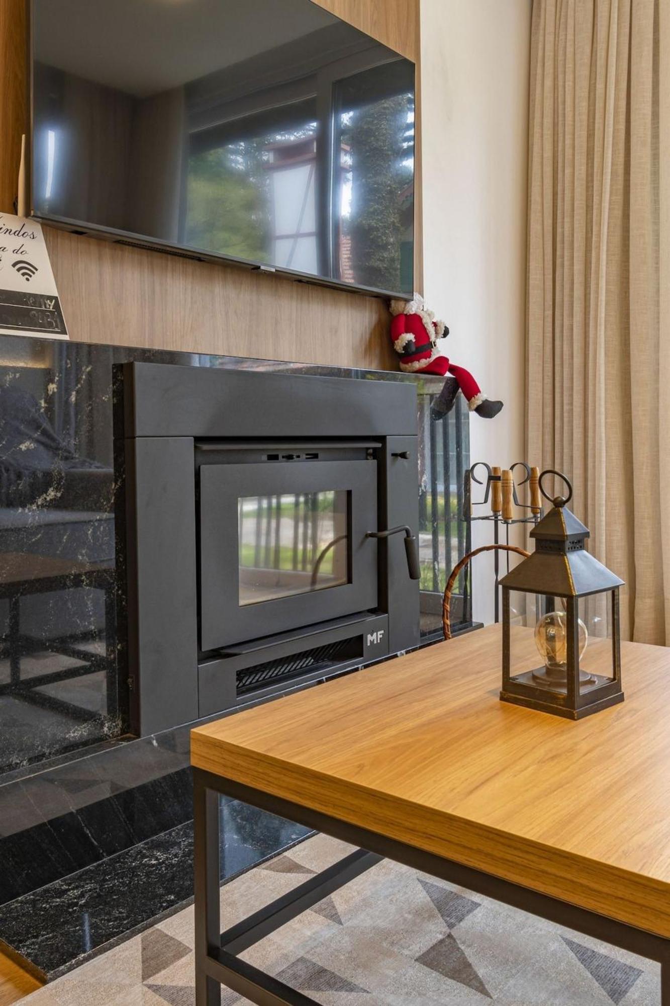 Rosa Edificio Bav Apartment Gramado Luaran gambar