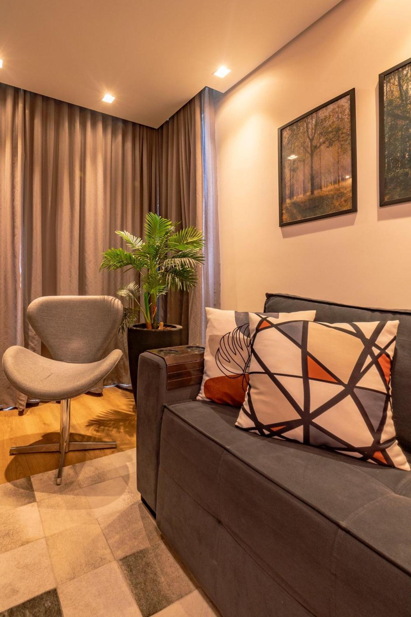 Rosa Edificio Bav Apartment Gramado Luaran gambar
